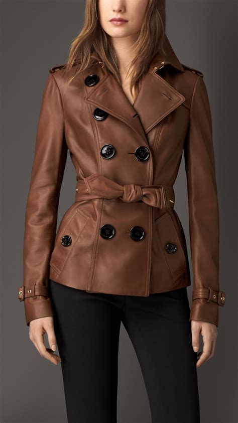 burberry leather jacketsangria|Burberry coats for women.